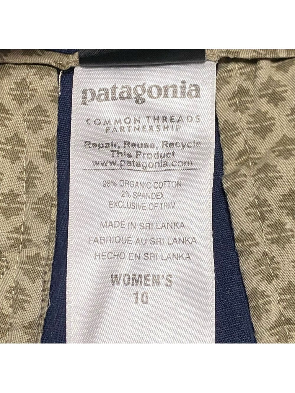 Patagonia Shorts Women’s Size 10 Navy Chino Shorts Organic Cotton - Picture 10 of 15